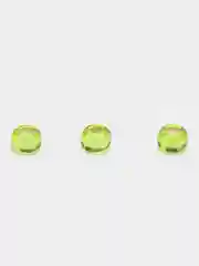 Оливковый чешский бисер Preciosa 10/0, Transparent - silver line (10, 50 грамм)