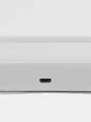 Белый зеркало настольное косметическое сенсорное с подсветкой и USB зарядкой