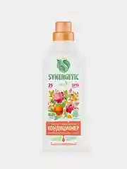 Кондиционер для белья Synergetic "Цветущий апельсин и роза", гипоаллергенный, 0,75 л