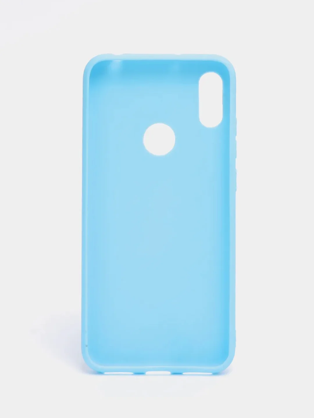 Голубой чехол Honor 8A / 8A Prime / Huawei Y6 2019 / Y6 Prime 2019 / Y6s силиконовый