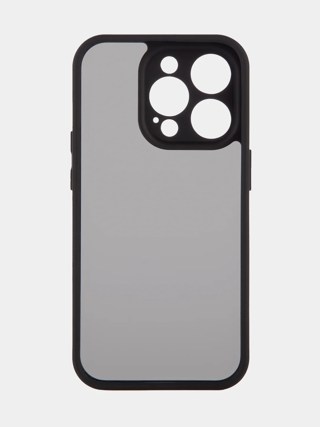 Черный чехол для Apple iPhone 14/14 Pro/14 Pro Max пластиковый BROSCORP с силиконовой защитой