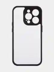 Белый чехол для Apple iPhone 14/14 Pro/14 Pro Max пластиковый BROSCORP с силиконовой защитой