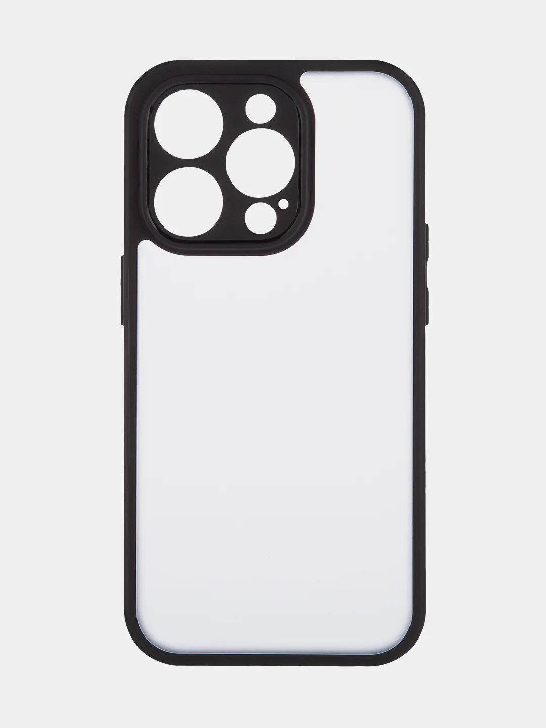 Белый чехол для Apple iPhone 14/14 Pro/14 Pro Max пластиковый BROSCORP с силиконовой защитой