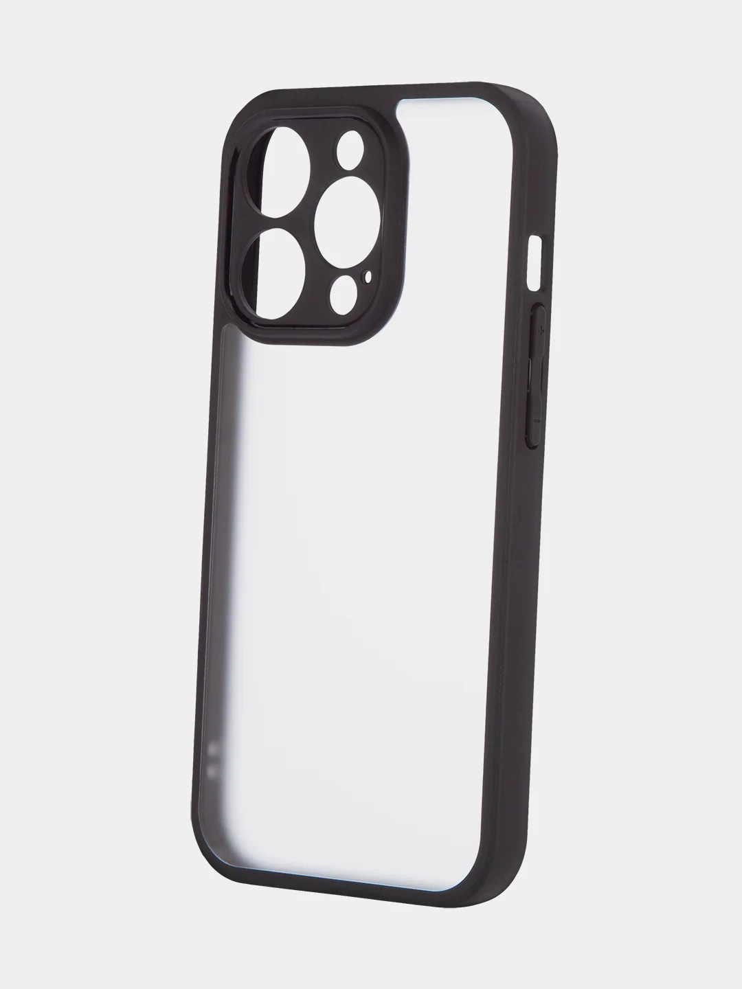 Белый чехол для Apple iPhone 14/14 Pro/14 Pro Max пластиковый BROSCORP с силиконовой защитой