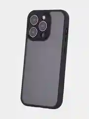 Белый чехол для Apple iPhone 14/14 Pro/14 Pro Max пластиковый BROSCORP с силиконовой защитой
