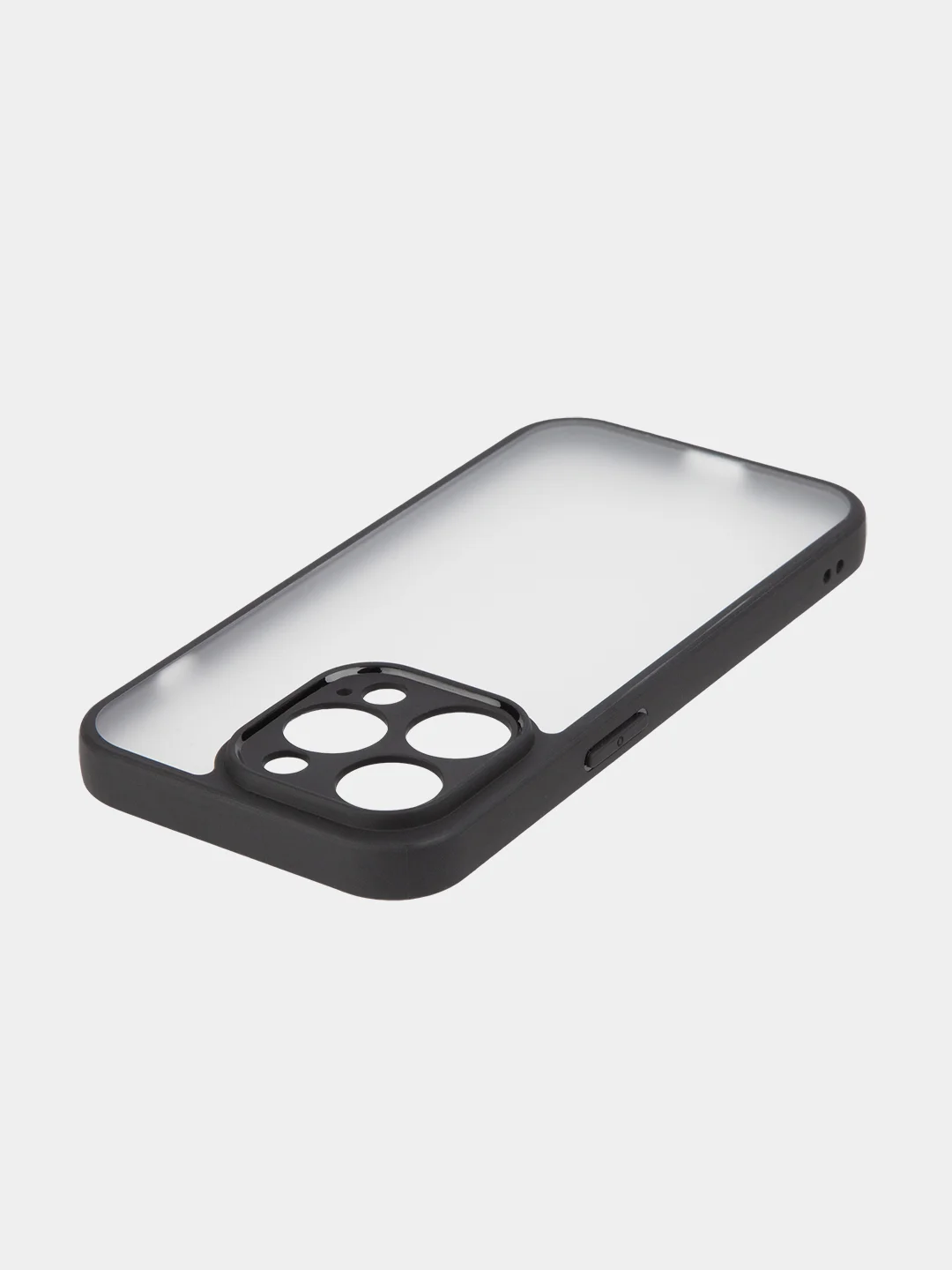 Белый чехол для Apple iPhone 14/14 Pro/14 Pro Max пластиковый BROSCORP с силиконовой защитой