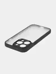 Белый чехол для Apple iPhone 14/14 Pro/14 Pro Max пластиковый BROSCORP с силиконовой защитой
