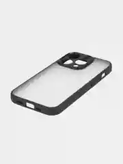 Белый чехол для Apple iPhone 14/14 Pro/14 Pro Max пластиковый BROSCORP с силиконовой защитой