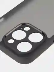 Черный чехол для Apple iPhone 14/14 Pro/14 Pro Max пластиковый BROSCORP с силиконовой защитой