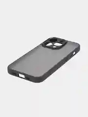 Черный чехол для Apple iPhone 14/14 Pro/14 Pro Max пластиковый BROSCORP с силиконовой защитой