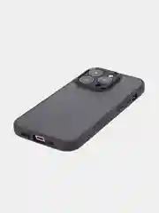 Черный чехол для Apple iPhone 14/14 Pro/14 Pro Max пластиковый BROSCORP с силиконовой защитой