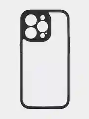 Прозрачный чехол для Apple iPhone 14/14 Pro/14 Pro Max пластиковый BROSCORP с силиконовой защитой