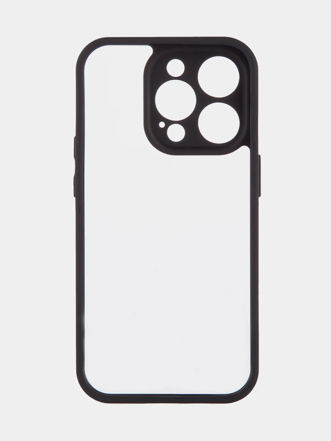 Прозрачный чехол для Apple iPhone 14/14 Pro/14 Pro Max пластиковый BROSCORP с силиконовой защитой