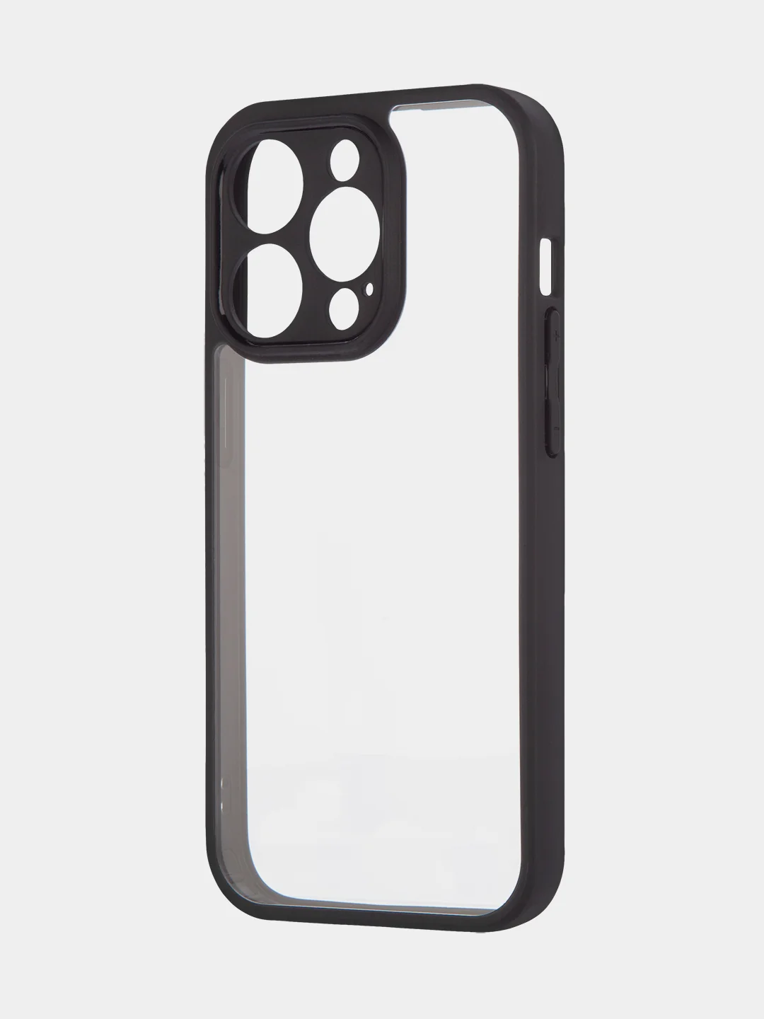Прозрачный чехол для Apple iPhone 14/14 Pro/14 Pro Max пластиковый BROSCORP с силиконовой защитой
