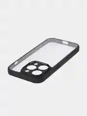 Прозрачный чехол для Apple iPhone 14/14 Pro/14 Pro Max пластиковый BROSCORP с силиконовой защитой