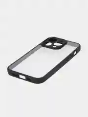 Прозрачный чехол для Apple iPhone 14/14 Pro/14 Pro Max пластиковый BROSCORP с силиконовой защитой