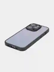 Прозрачный чехол для Apple iPhone 14/14 Pro/14 Pro Max пластиковый BROSCORP с силиконовой защитой