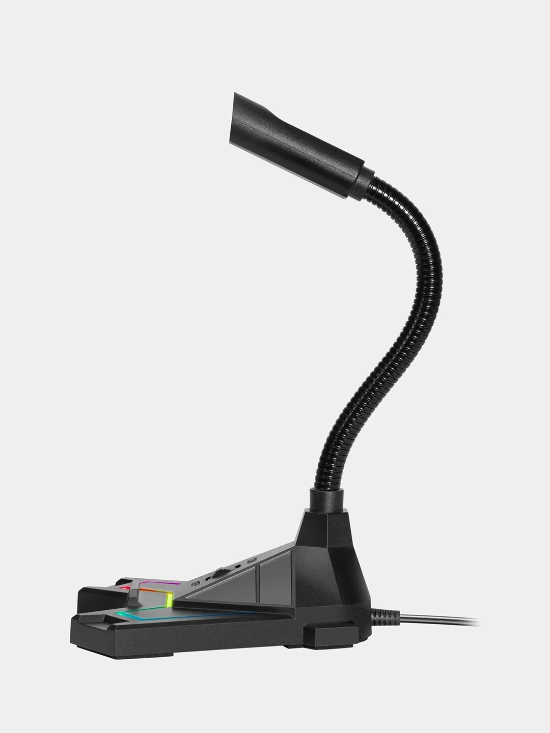 Игровой микрофон Defender Pitch GMC 200 3,5 мм, LED, провод 1.5 м