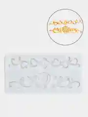 Молд силиконовый "Узоры"