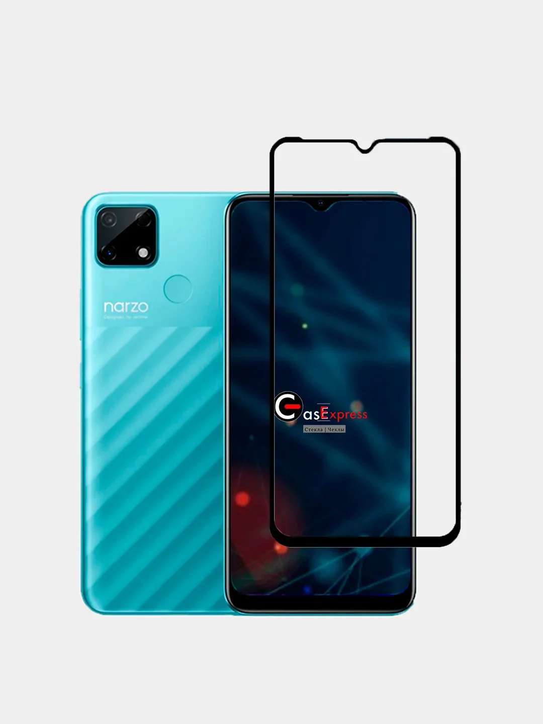Realme C21Y Защитное стекло CasExpress