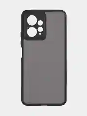 Чехол для Xiaomi Redmi Note 12 4G пластиковый BROSCORP с силиконовой окантовкой от ударов