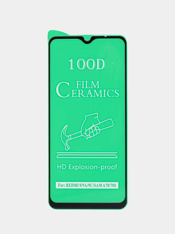 Керамическая глянцевая пленка для Xiaomi Redmi 10A 9 9A 9C Samsung A12 A23 полная защита