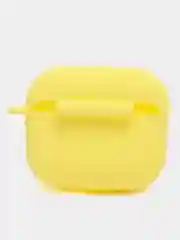 Красный силиконовый чехол для Apple AirPods 3 поколения 2021 (с карабином)