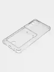 Чехол противоударный на Samsung A04, A04, S S20FE с кармашком для фото и карт, прозрачный