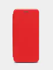 Красный чехол книжка на Xiaomi Redmi A1 Plus, Redmi A2 Plus на магните, с функцией подставки