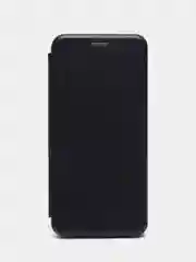 Темно-синий чехол книжка на Xiaomi Redmi A1 Plus, Redmi A2 Plus на магните, с функцией подставки