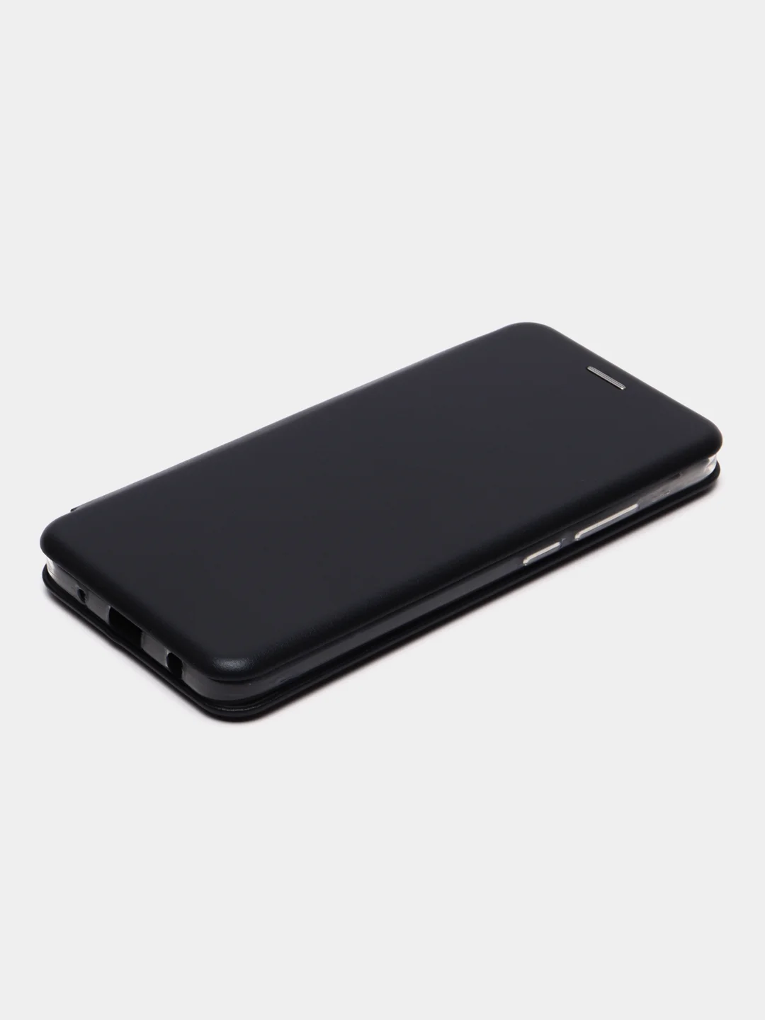 Темно-синий чехол книжка на Xiaomi Redmi A1 Plus, Redmi A2 Plus на магните, с функцией подставки