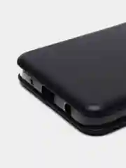 Темно-синий чехол книжка на Xiaomi Redmi A1 Plus, Redmi A2 Plus на магните, с функцией подставки