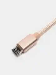 Золотой кабель зарядный Hoco X2 (Type-C, Lightning, Micro-USB) для Apple iPhone или Андроид
