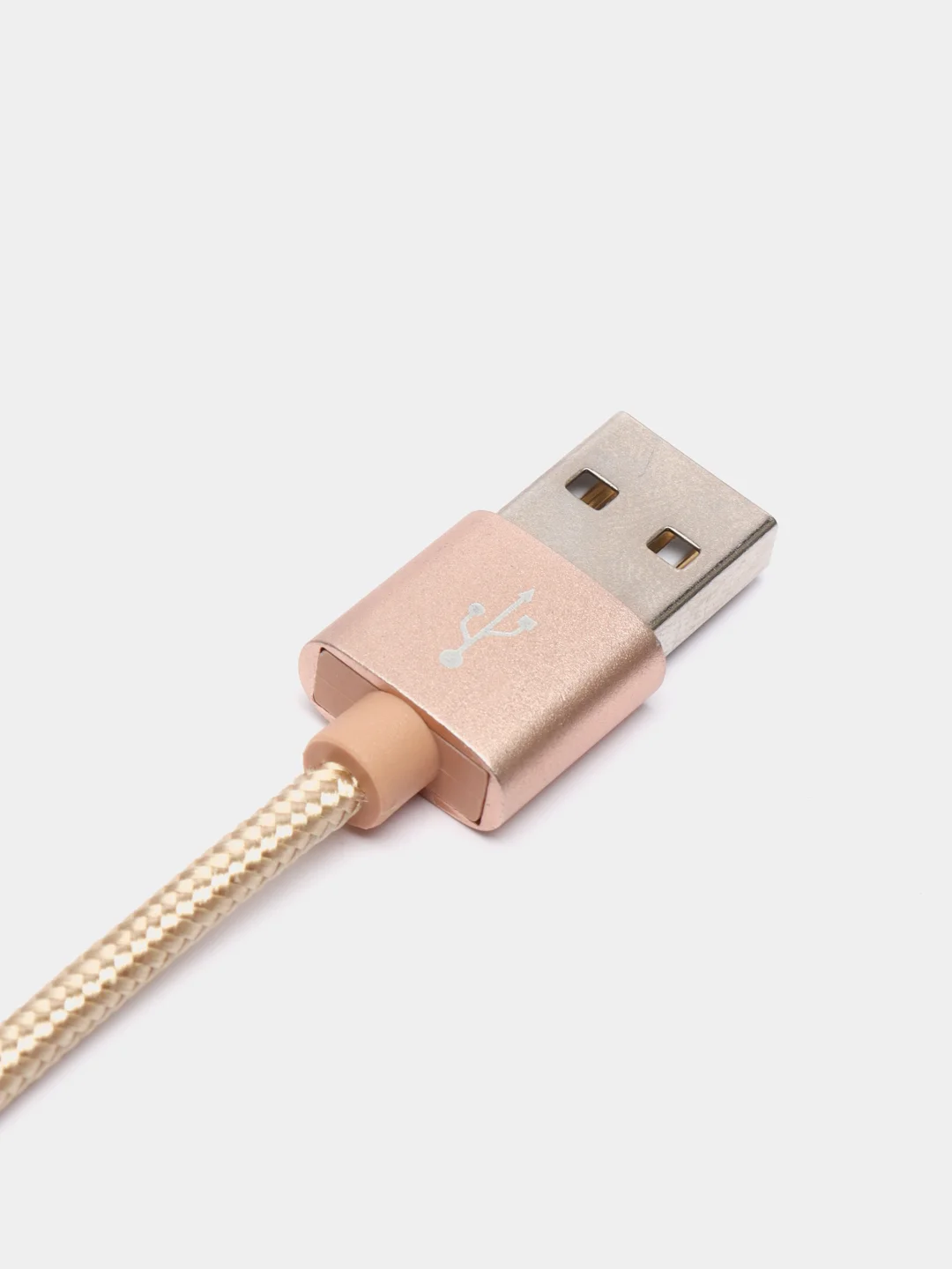 Золотой кабель зарядный Hoco X2 (Type-C, Lightning, Micro-USB) для Apple iPhone или Андроид