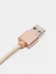 Золотой кабель зарядный Hoco X2 (Type-C, Lightning, Micro-USB) для Apple iPhone или Андроид
