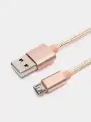 Золотой кабель зарядный Hoco X2 (Type-C, Lightning, Micro-USB) для Apple iPhone или Андроид