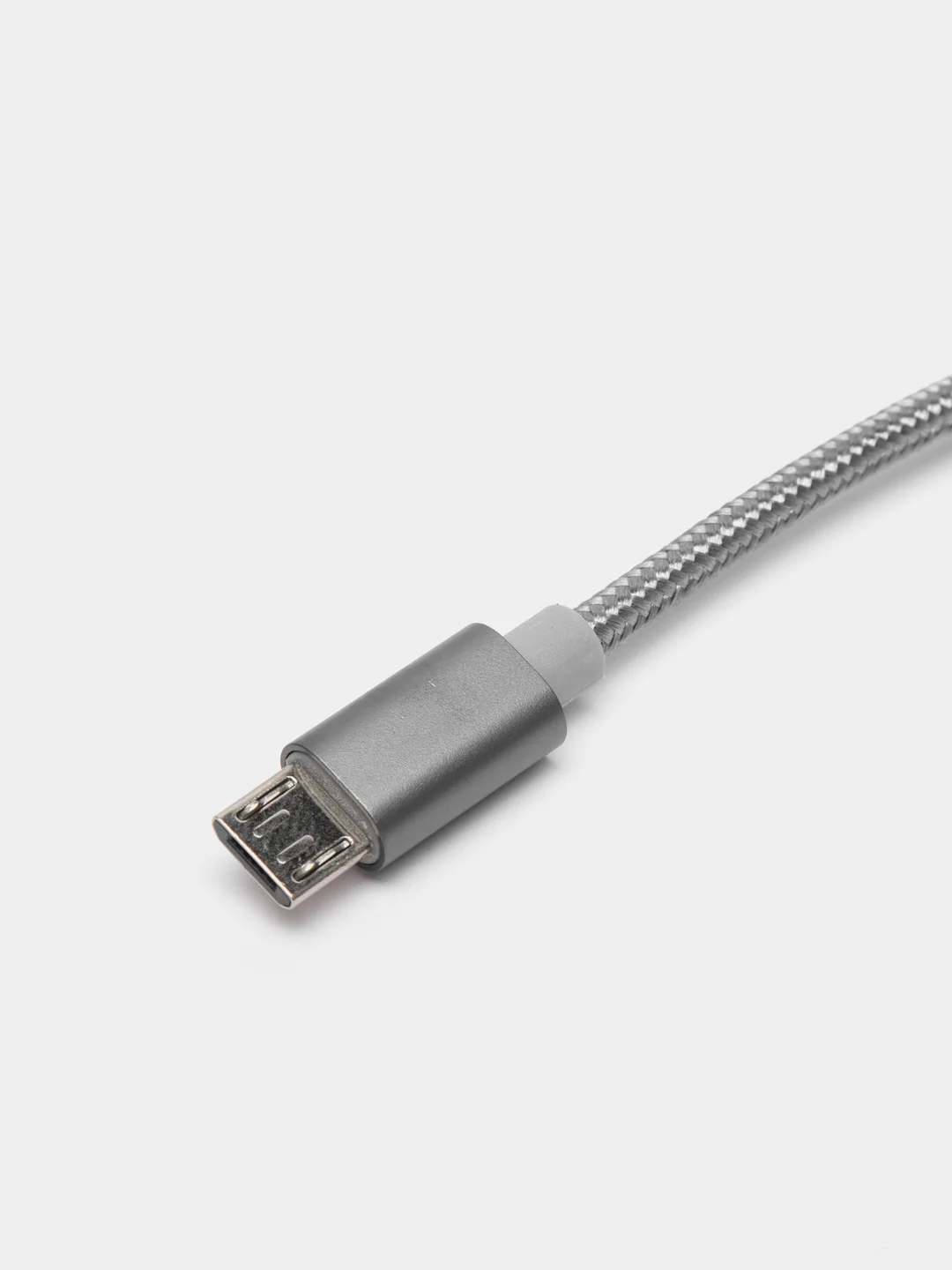 Серебряный кабель зарядный Hoco X2 (Type-C, Lightning, Micro-USB) для Apple iPhone или Андроид