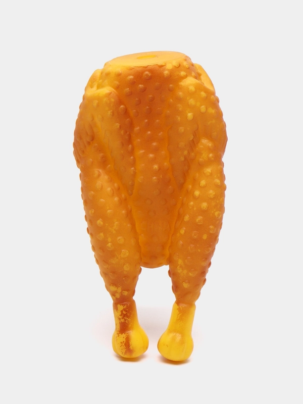 Игрушка пищалка для собак "Курица гриль", из резины, 14 х 7 х 7 см