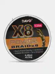 Зеленый леска плетенка Power BRAID Х8 леска плетеная рыболовная плетеный шнур