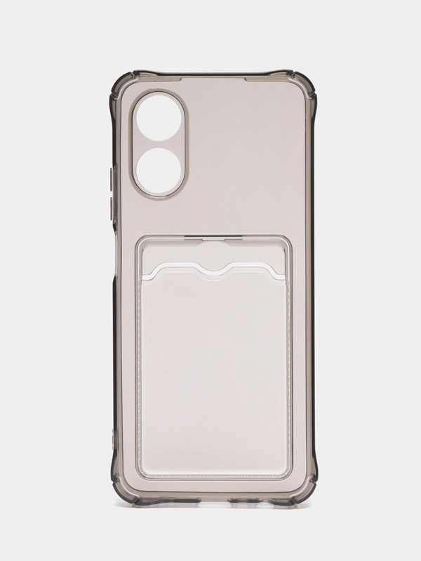 Чехол OPPO A16, A17, Realme C30, C31, Realme C33, C35 противоударный с каманом под карту