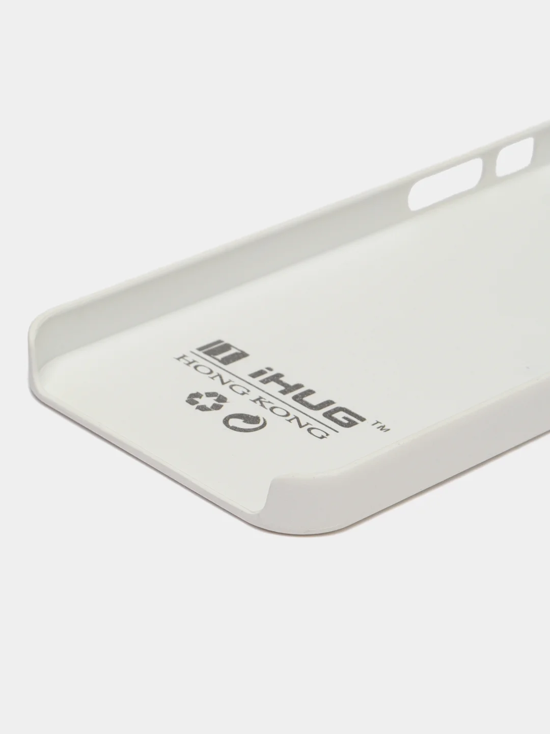 Белый пластиковый чехол для iPhone 5/5S/SE