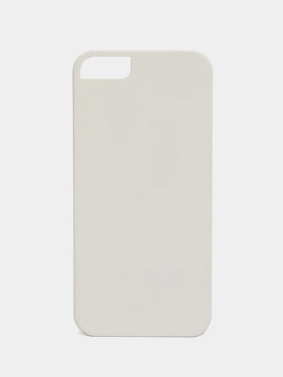 Белый пластиковый чехол для iPhone 5/5S/SE