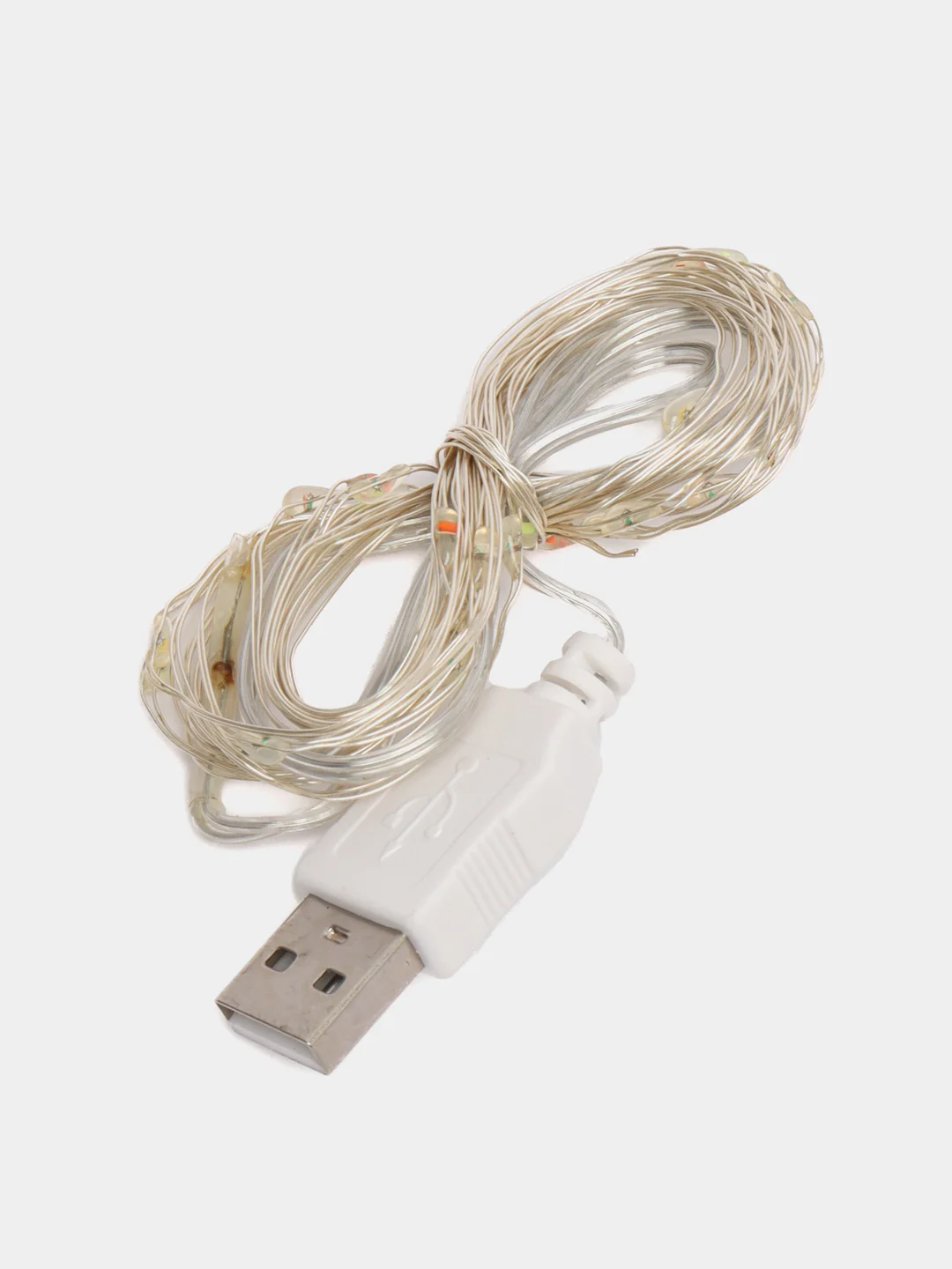 Лимонный светодиодная гирлянда USB для украшения рабочего места, интерьера, праздника, 1-4 метра