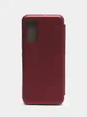 Бордовый чехол-книжка Honor 30, 30 Premium, Хонор 30, Хонор 30 Премиум, экокожа