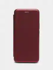 Бордовый чехол-книжка Honor 30, 30 Premium, Хонор 30, Хонор 30 Премиум, экокожа