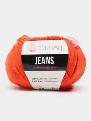 Розовый пряжа YarnArt Jeans 55% Хлопок 45% Акрил 50г 160м ( Часть 2) Ярн Арт Джинс