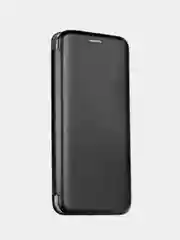 Черный чехол книжка на Samsung Galaxy J2 Prime / Galaxy Grand Prime, Самсунг Галакси Джи2 Прайм