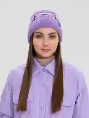 Пурпурный шапка "Мишка"