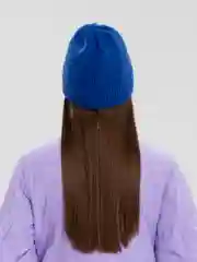 Синий шапка "Мишка"