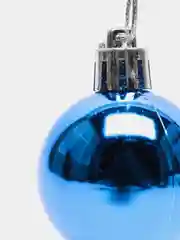 Набор елочных игрушек, D-4 см, 8 штук, разные цвета